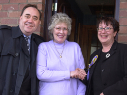 On the campaign trail with Alex Salmond